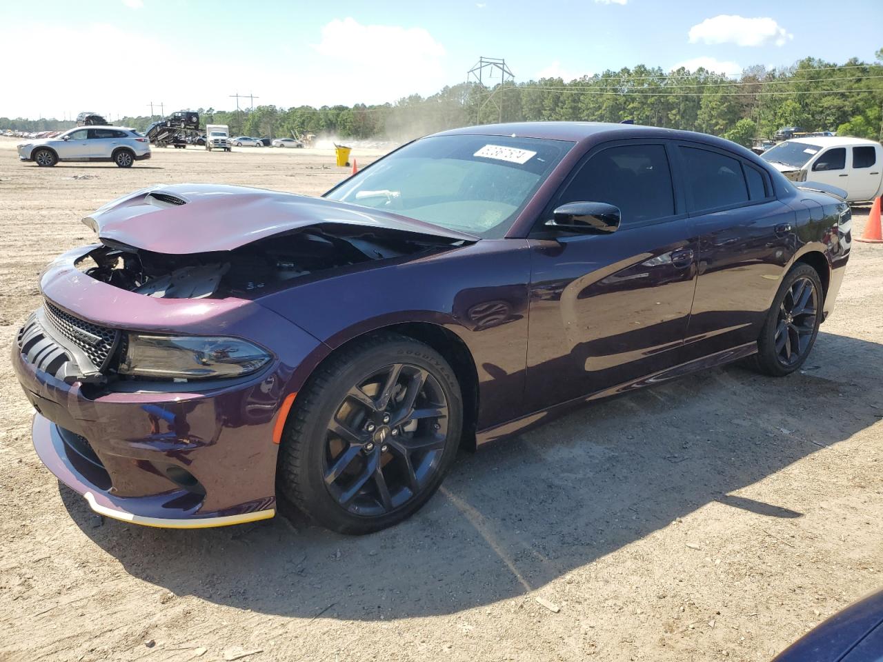 Lot #2517611070 2022 DODGE CHARGER GT
