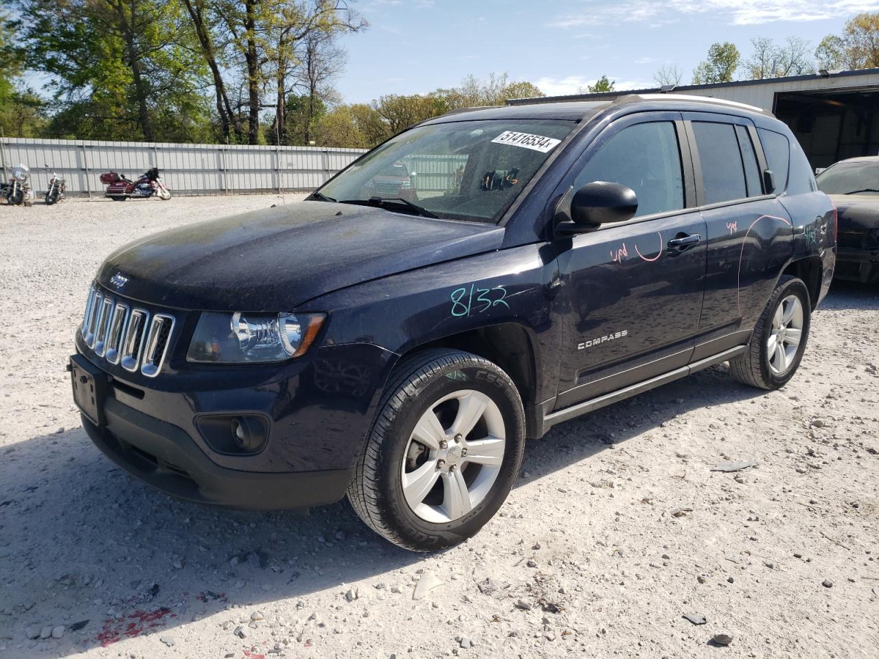 1C4NJDBBXHD106114 2017 Jeep Compass Sport