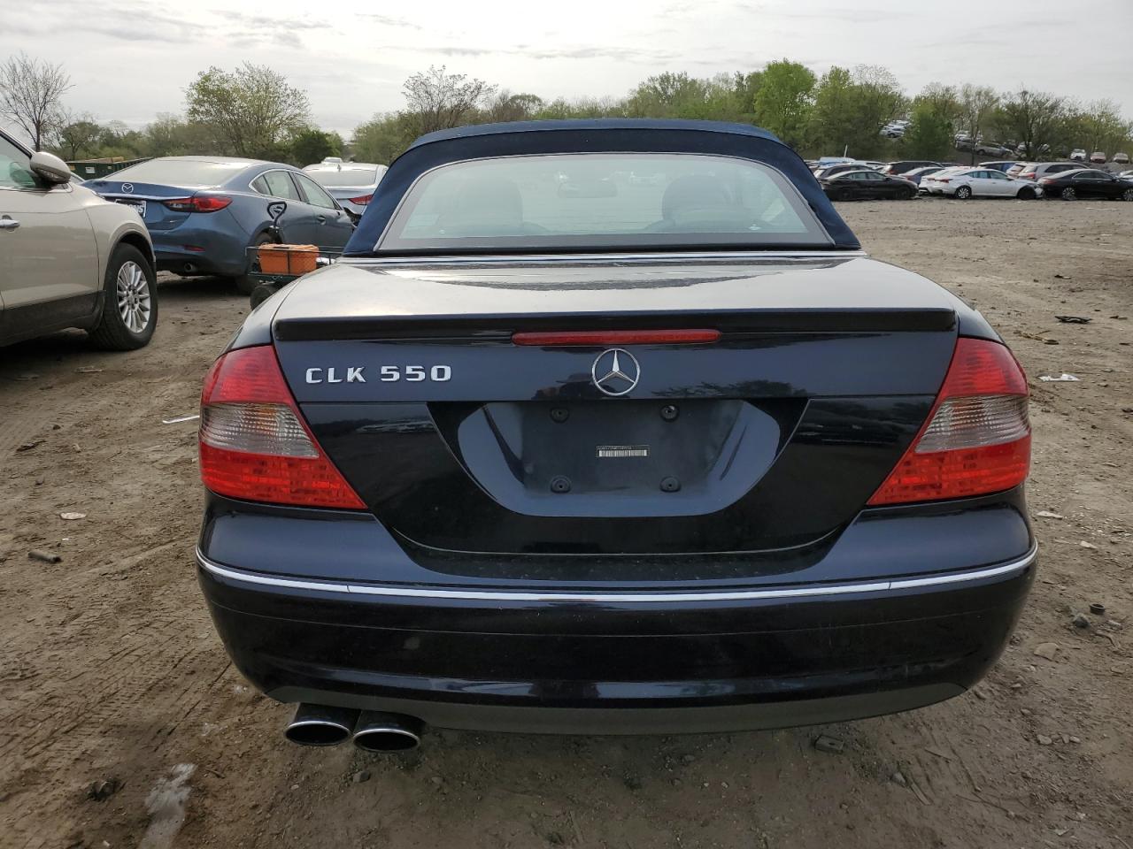 WDBTK72F88T089956 2008 Mercedes-Benz Clk 550
