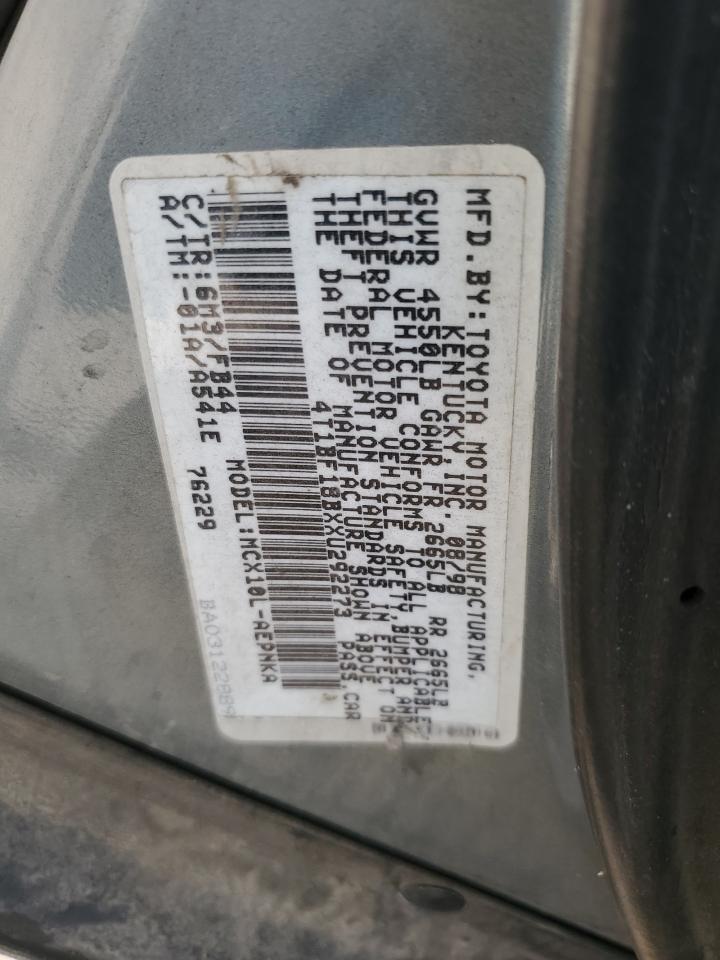 4T1BF18BXXU292273 1999 Toyota Avalon Xl