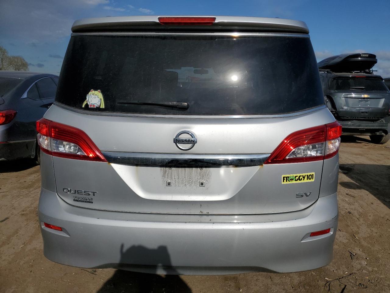 JN8AE2KP2C9033419 2012 Nissan Quest S