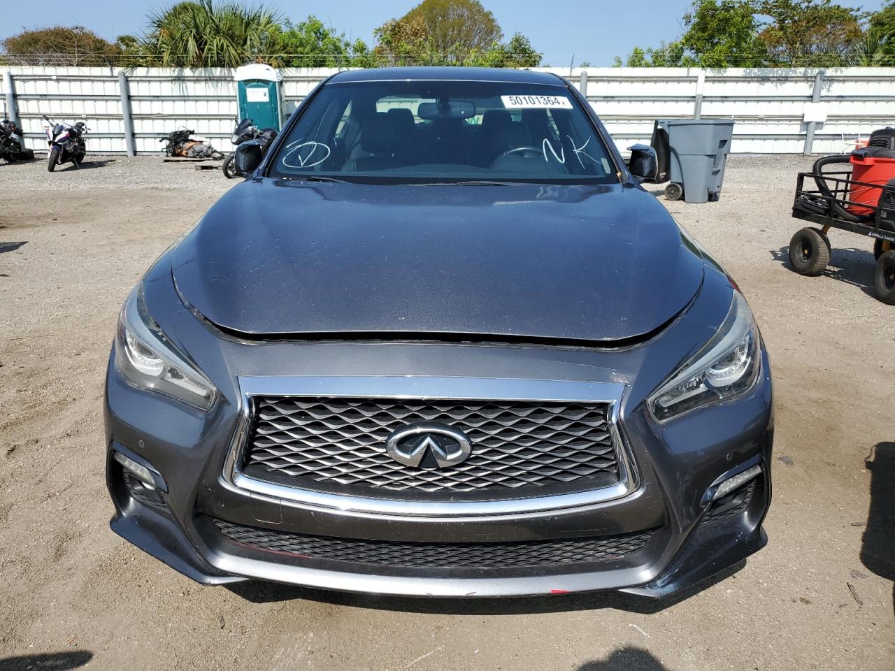 JN1FV7AR2KM800220 2019 Infiniti Q50 Red Sport 400