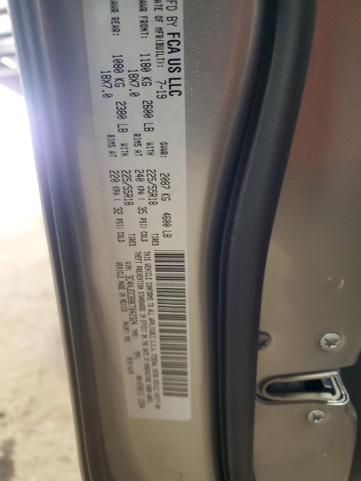 3C4NJDCB8KT842324 2019 Jeep Compass Limited