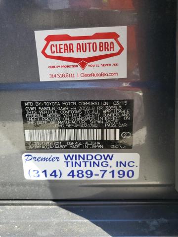 2015 LEXUS LS 460 - JTHCL5EF4F5024780