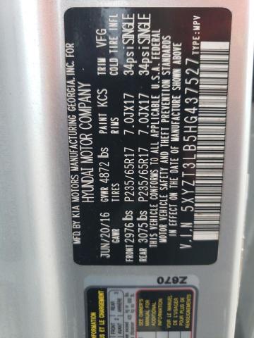 2017 Hyundai Santa Fe Sport VIN: 5XYZT3LB5HG437527 Lot: 39240165