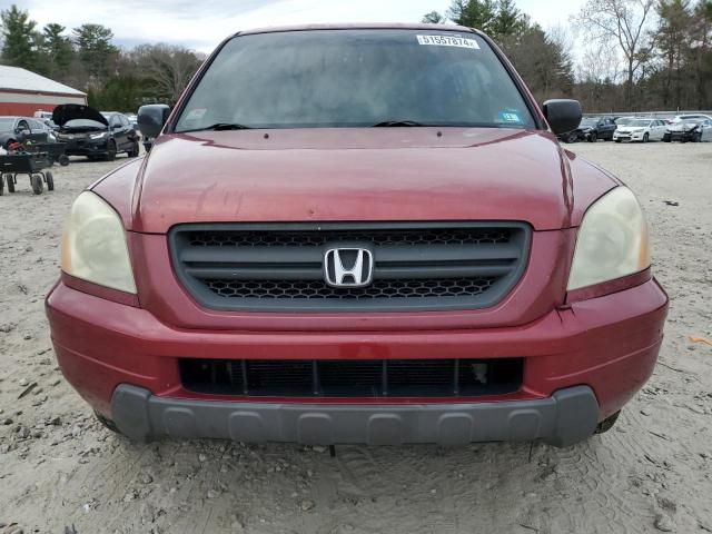 2003 Honda Pilot Lx VIN: 2HKYF18123H505341 Lot: 51557874