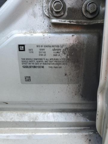 2011 Cadillac Cts Performance Collection VIN: 1G6DL5EY6B0130746 Lot: 51167734