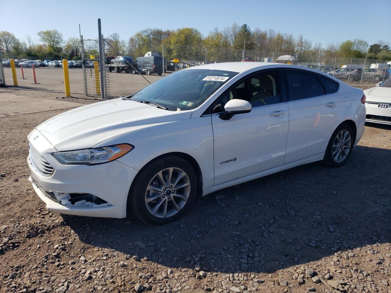 3FA6P0LU2HR278436 2017 Ford Fusion Se Hybrid