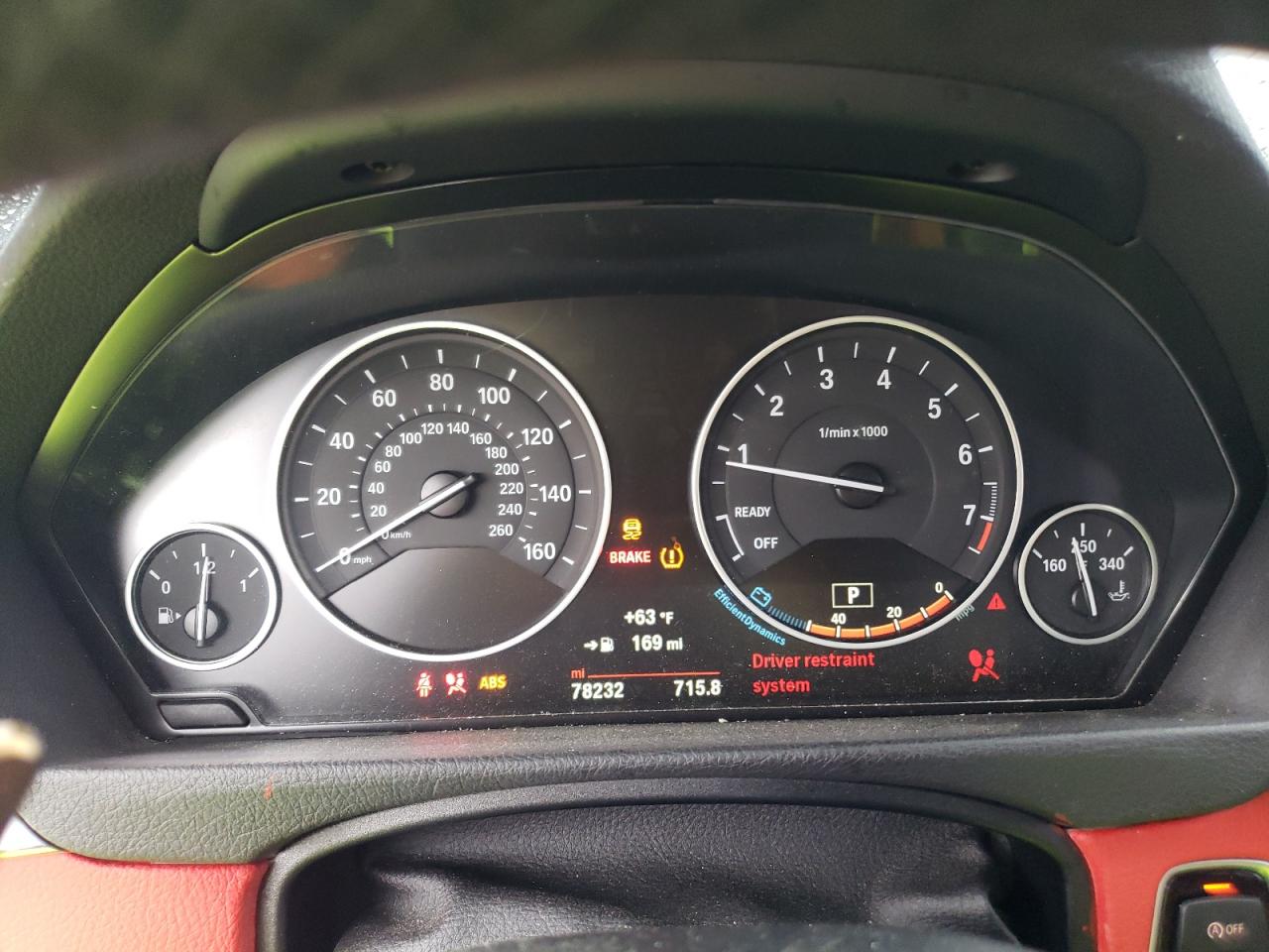 WBA8B3G55GNU34912 2016 BMW 340 I