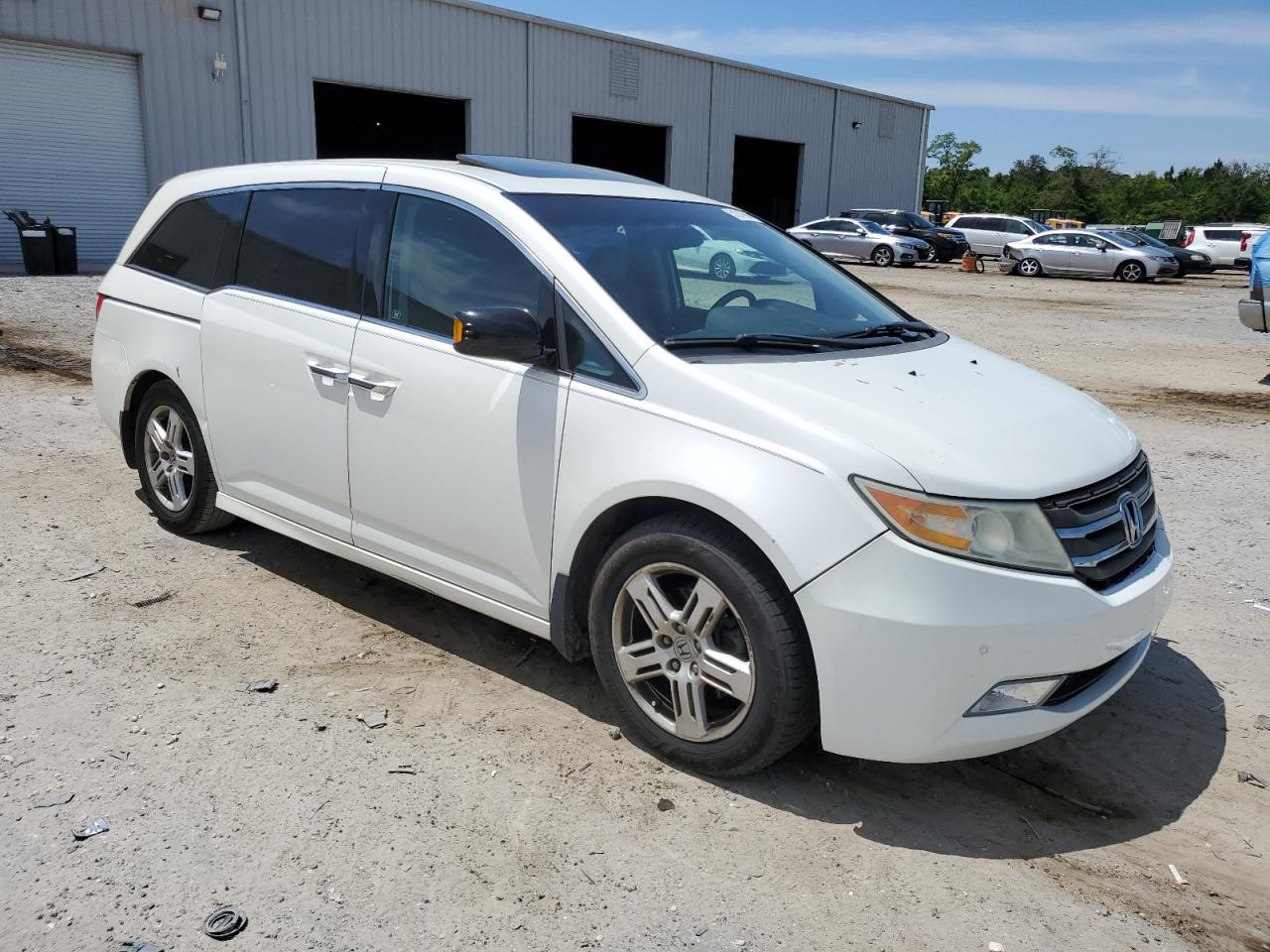 5FNRL5H95CB086538 2012 Honda Odyssey Touring