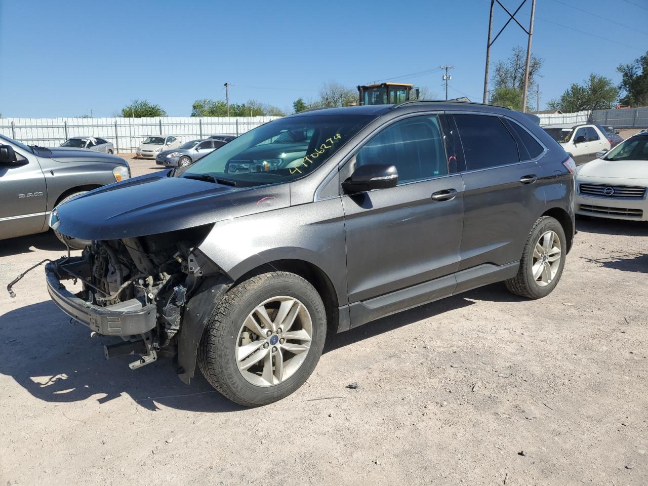 2FMTK3J85FBB12521 2015 Ford Edge Sel