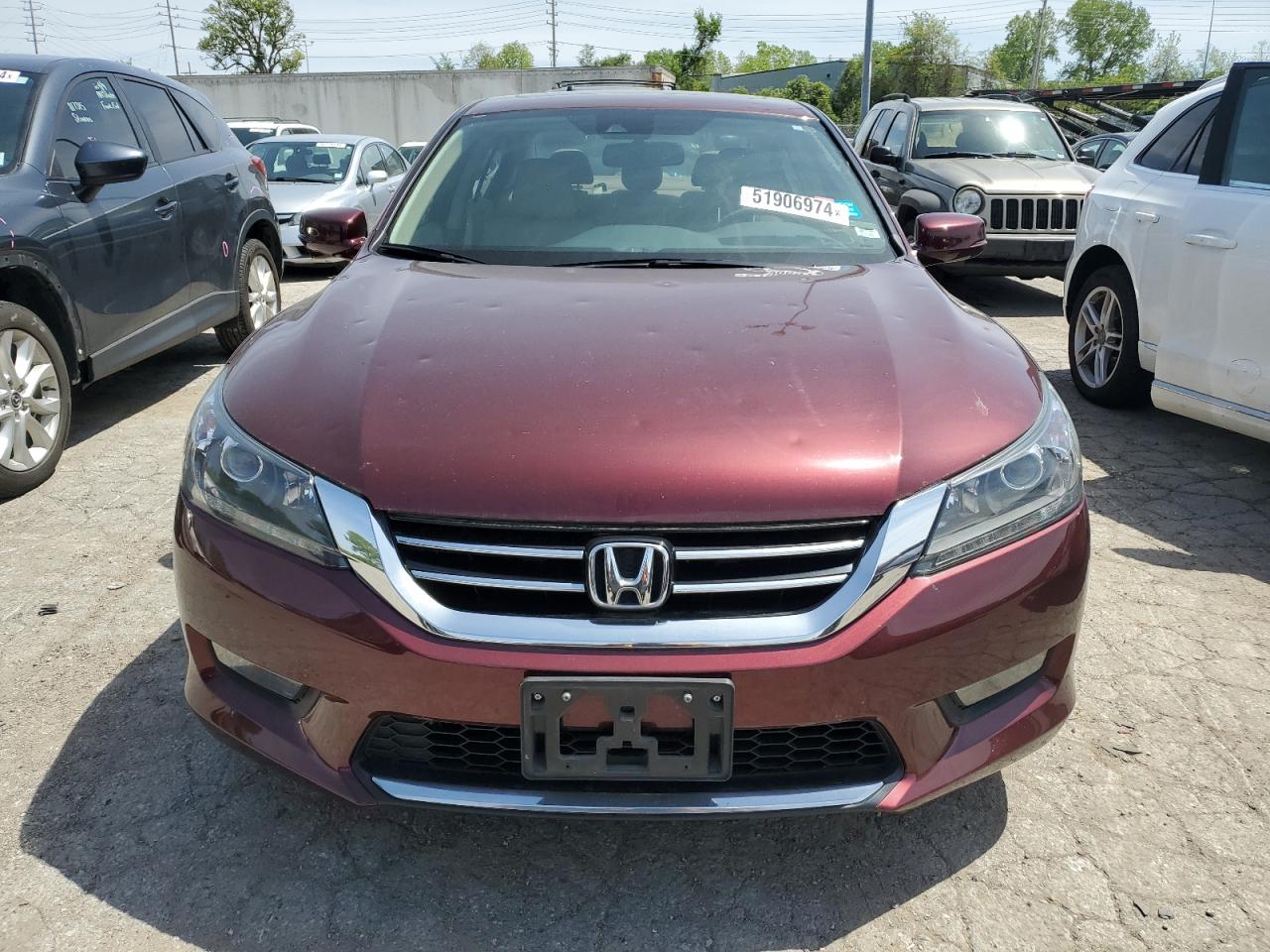 1HGCR3F87EA016474 2014 Honda Accord Exl