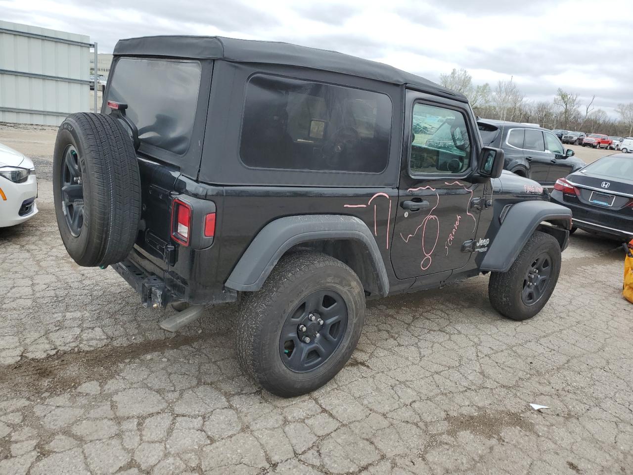 1C4GJXAG7KW626550 2019 Jeep Wrangler Sport