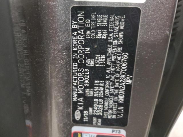 2019 Kia Soul VIN: KNDJN2A23K7006760 Lot: 60947654