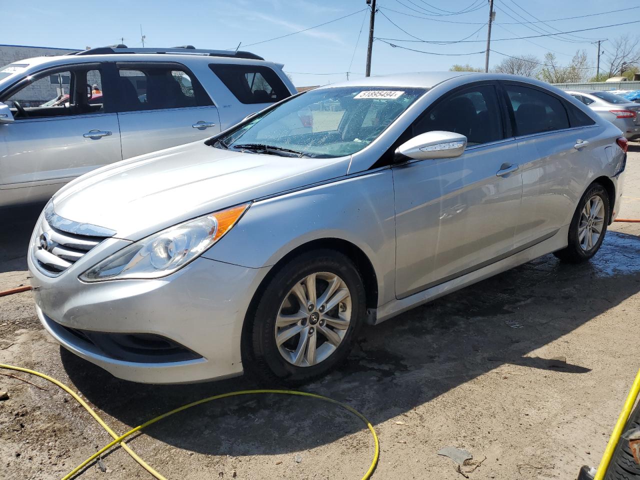 2014 Hyundai Sonata Gls vin: 5NPEB4AC5EH840401