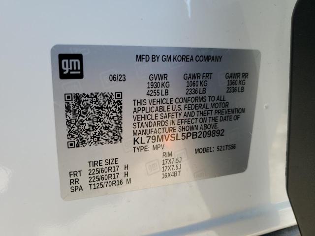 2023 CHEVROLET TRAILBLAZE - KL79MVSL5PB209892