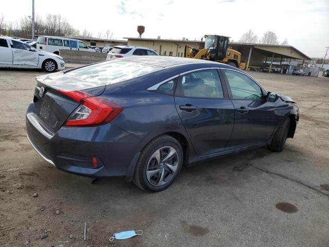 HONDA CIVIC LX 2020 charcoal  gas 2HGFC2F68LH524409 photo #4