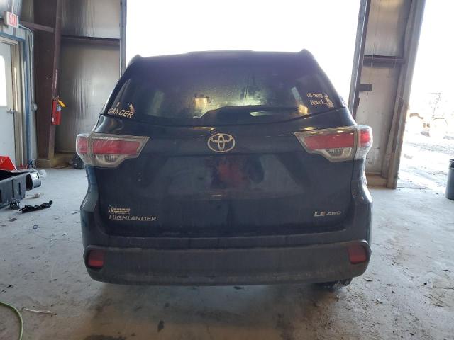 VIN 5TDBKRFH8ES059712 2014 Toyota Highlander, LE no.6