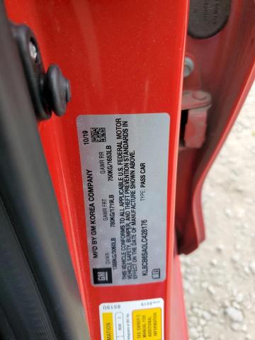 2020 CHEVROLET SPARK LS - KL8CB6SA0LC428176