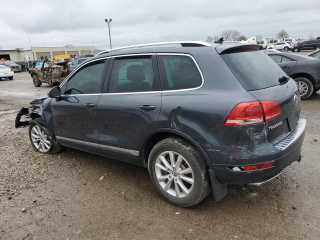 VOLKSWAGEN TOUAREG V6 2014 gray  diesel WVGEP9BP4ED012793 photo #3