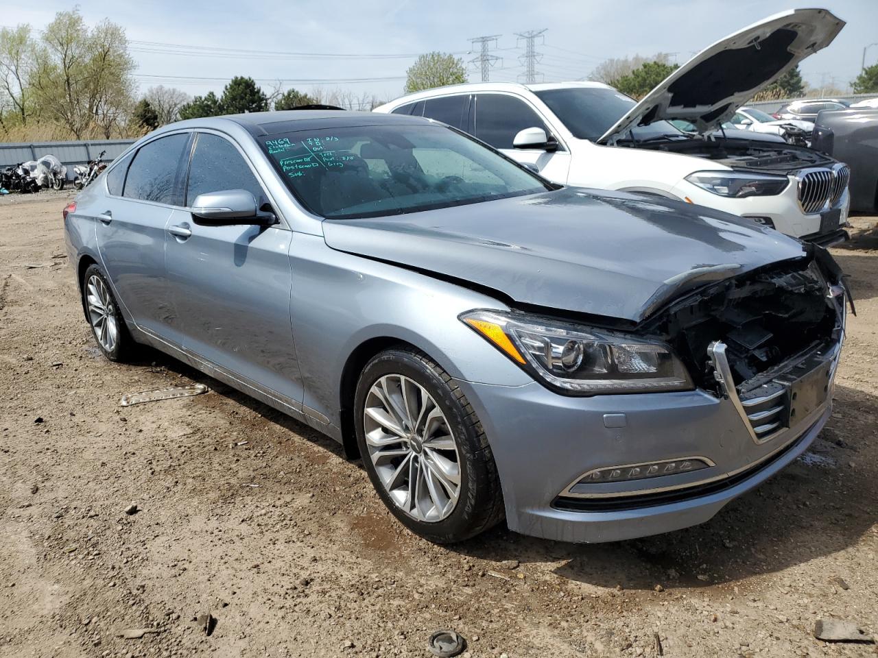 KMHGN4JE2HU178008 2017 Genesis G80 Base