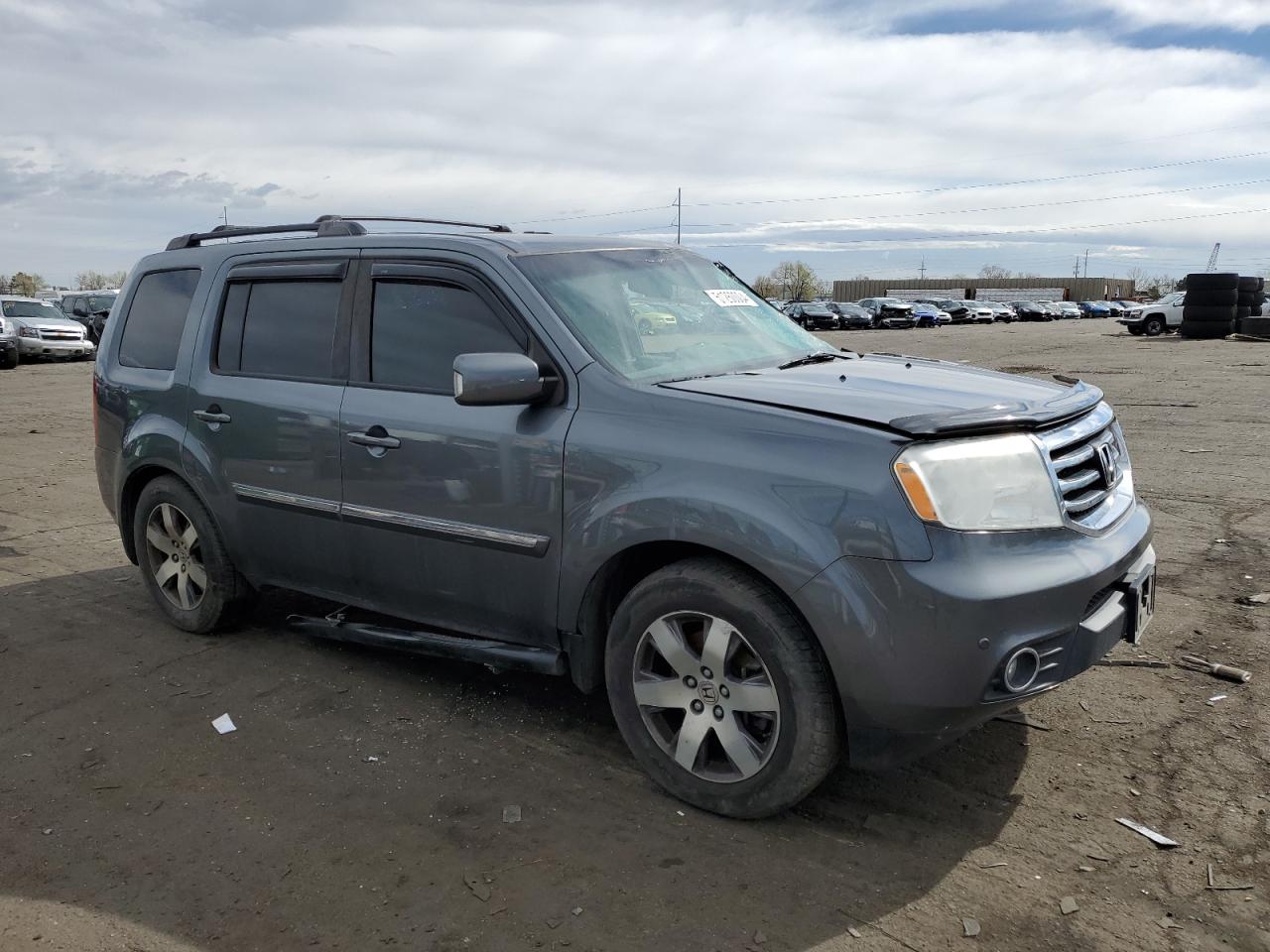 2013 Honda Pilot Touring vin: 5FNYF4H9XDB033901