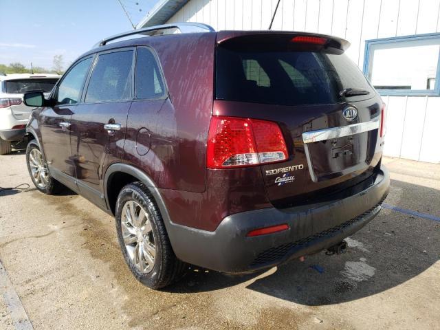 2011 Kia Sorento Ex VIN: 5XYKUDA20BG176760 Lot: 52023004