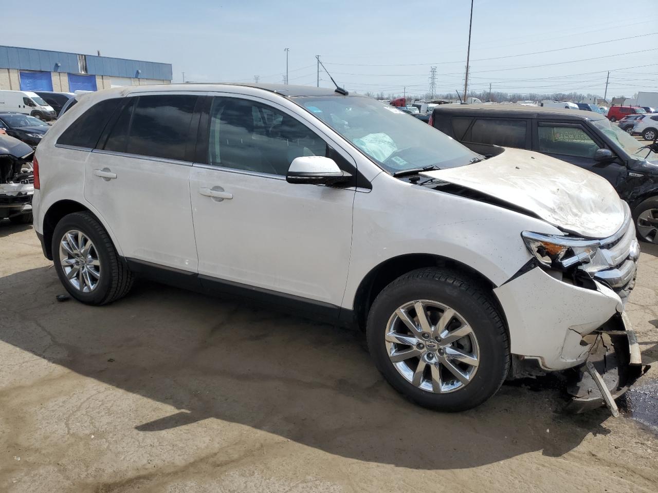 Lot #2489375883 2013 FORD EDGE LIMIT