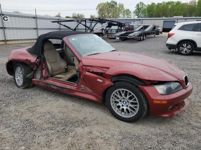 2001 BMW Z3 2.5 VIN: WBACN33451LK45792 Lot: 48550574