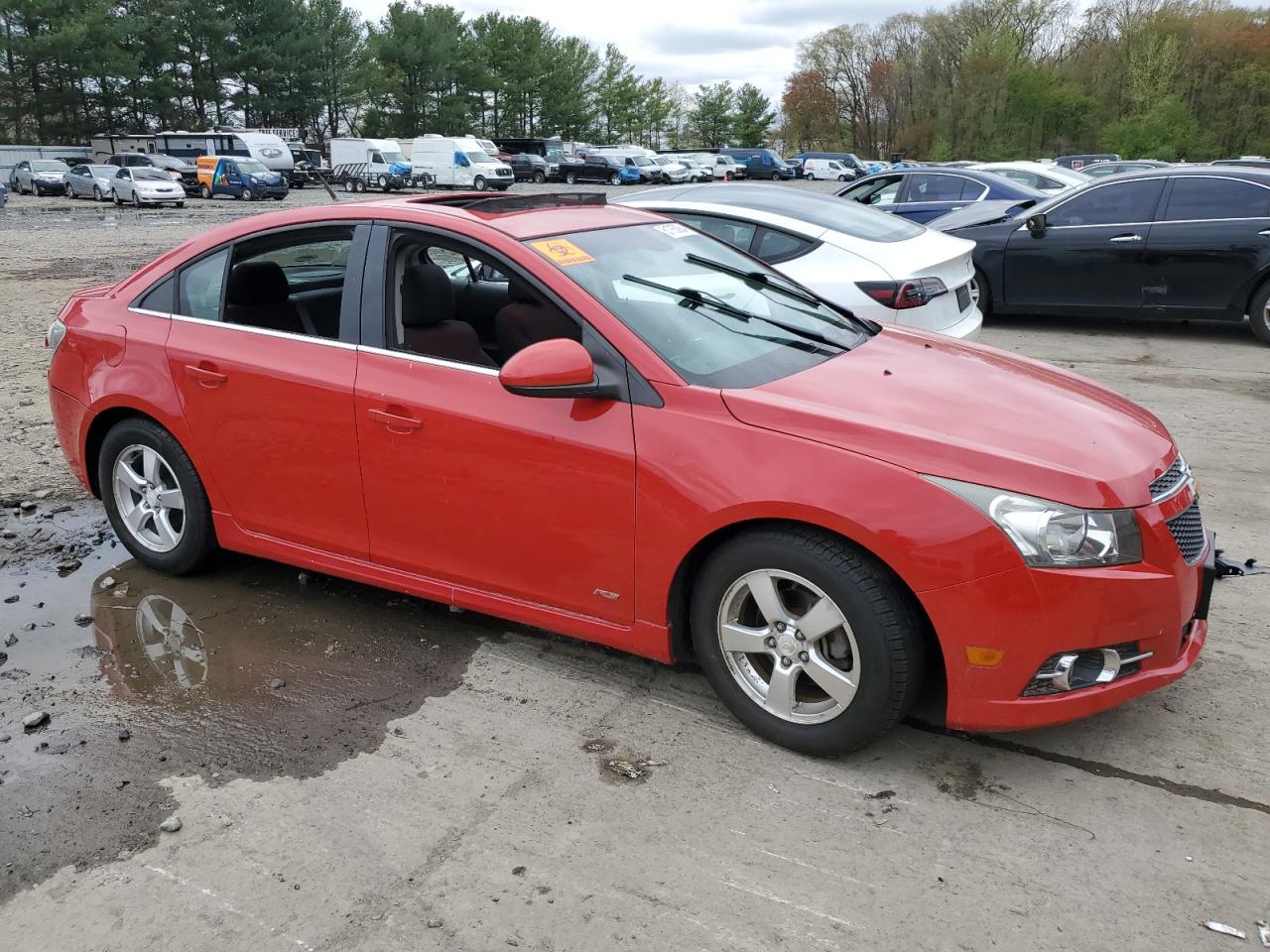 2012 Chevrolet Cruze Lt vin: 1G1PF5SC6C7324107