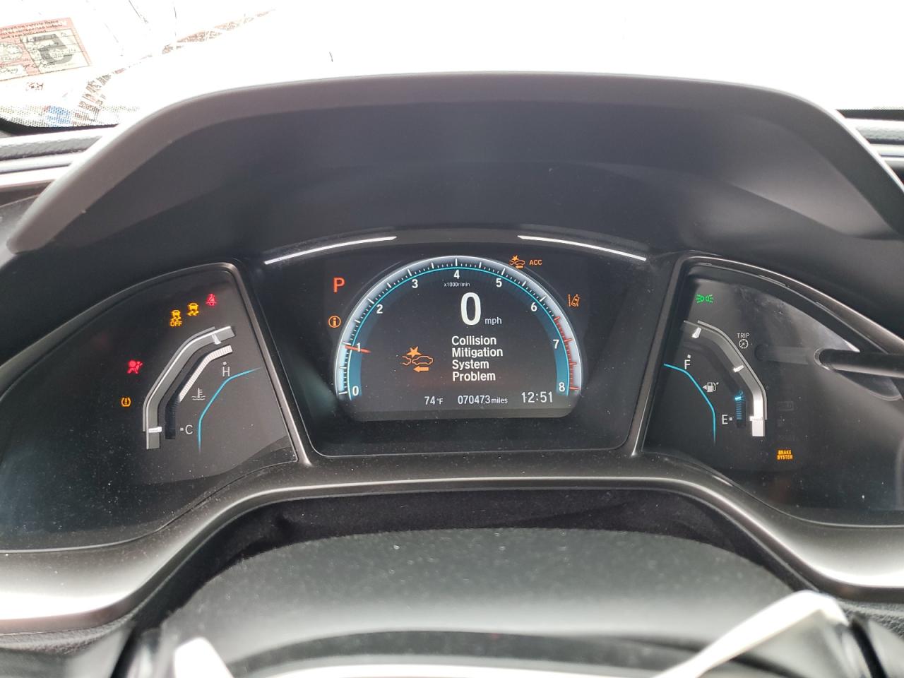 SHHFK7H61KU402120 HONDA CIVIC 2019
