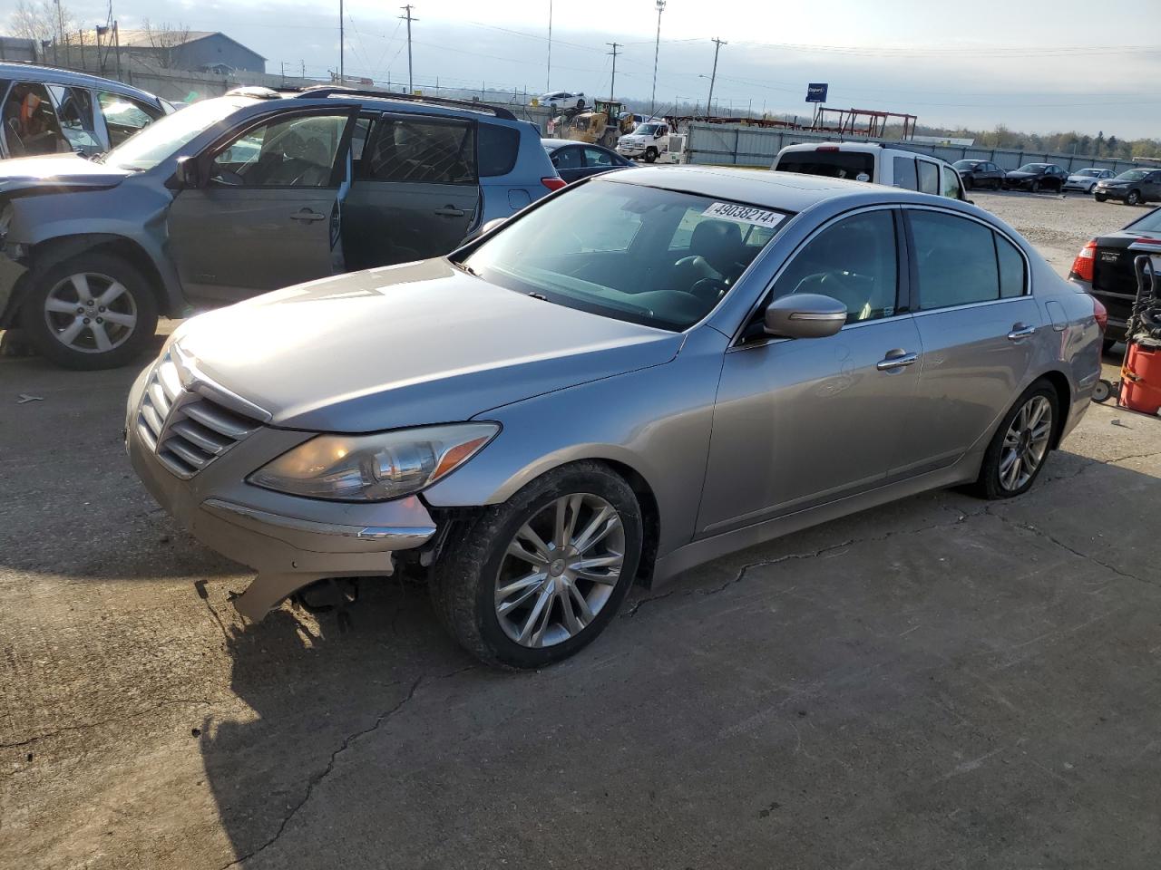 2013 Hyundai Genesis 3.8L vin: KMHGC4DD6DU247687