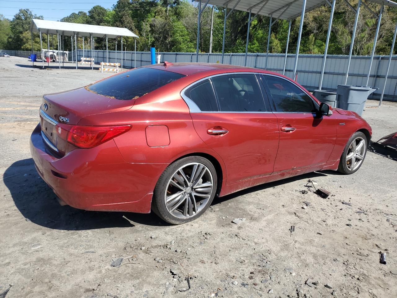 JN1AV7AP9EM690411 2014 Infiniti Q50 Hybrid Premium