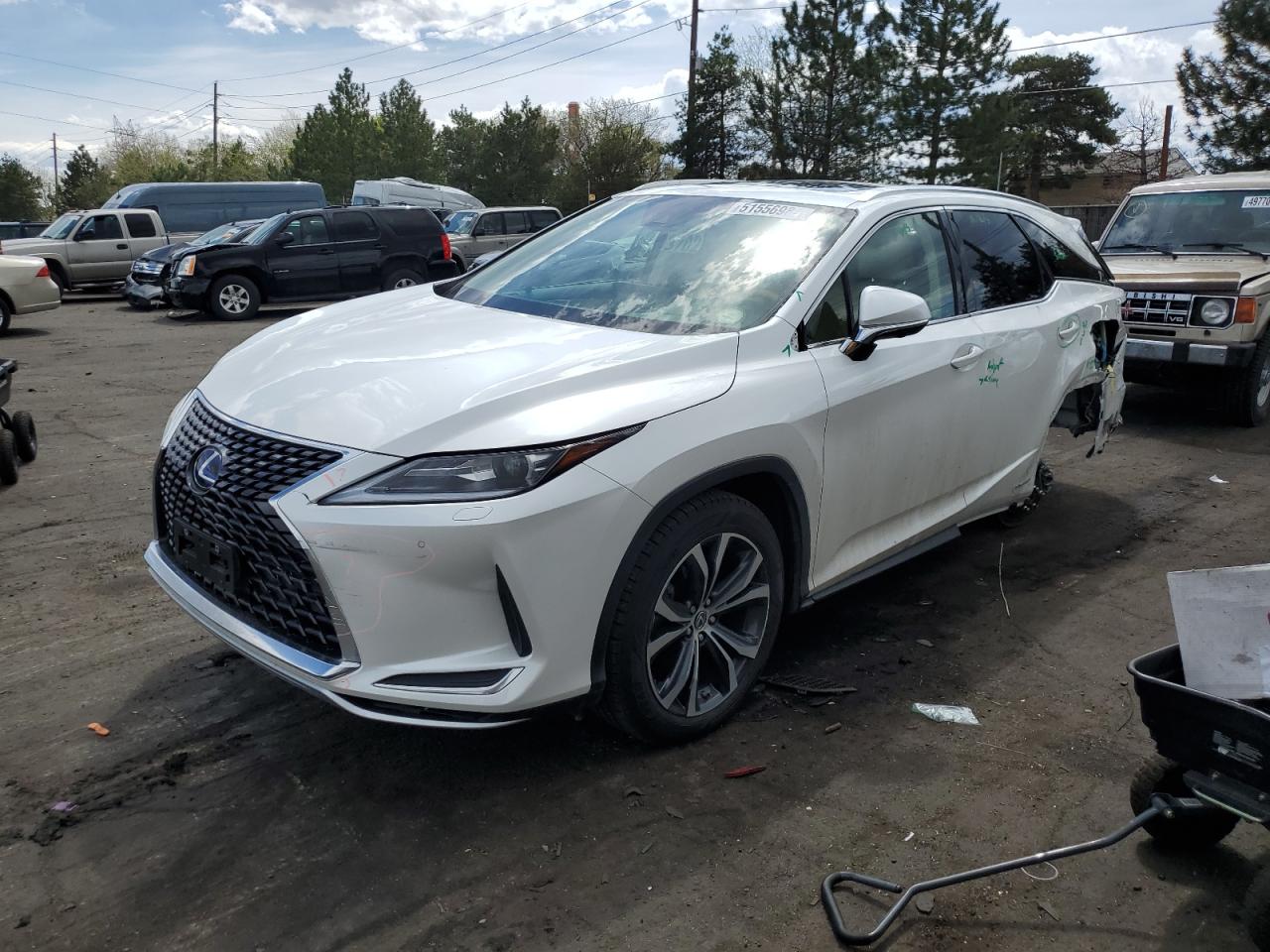 JTJHGKFA8M2021082 2021 Lexus Rx 450H L