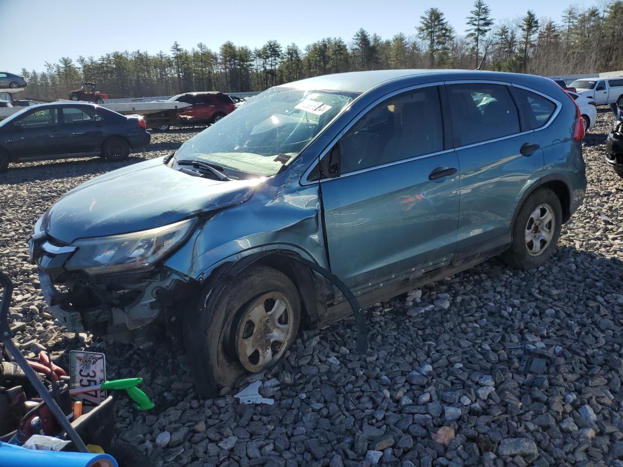 2HKRM4H30FH616309 2015 Honda Cr-V Lx