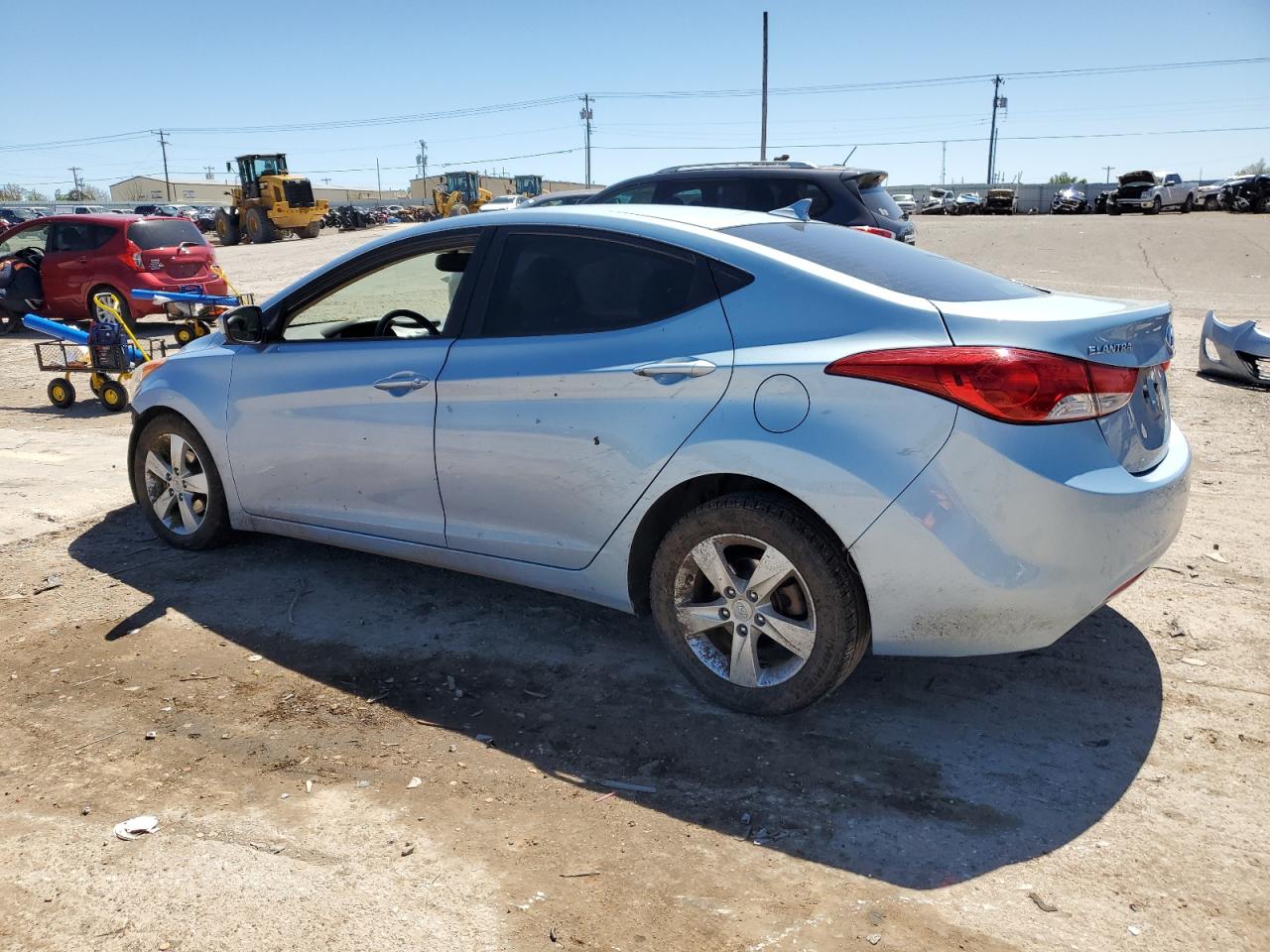 KMHDH4AE2DU498191 2013 Hyundai Elantra Gls