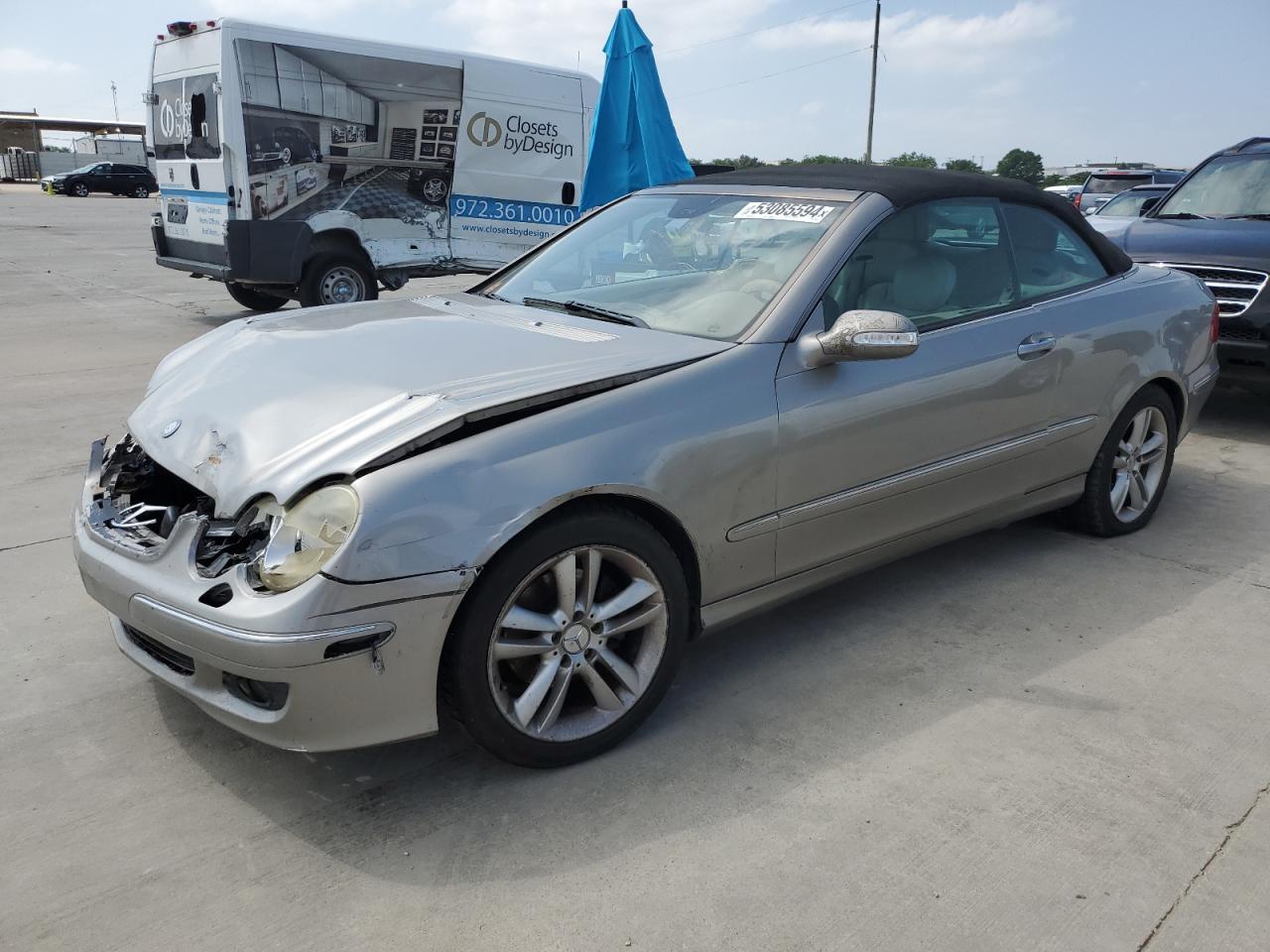 WDBTK56F47F218416 2007 Mercedes-Benz Clk 350