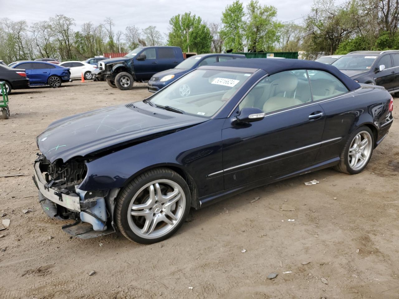 WDBTK72F88T089956 2008 Mercedes-Benz Clk 550