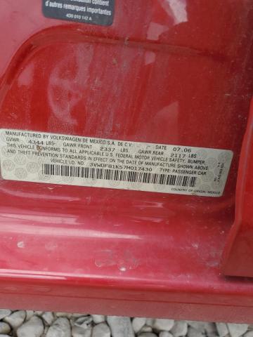 2007 Volkswagen Jetta 2.5 Option Package 2 VIN: 3VWDF81K57M017430 Lot: 51907744