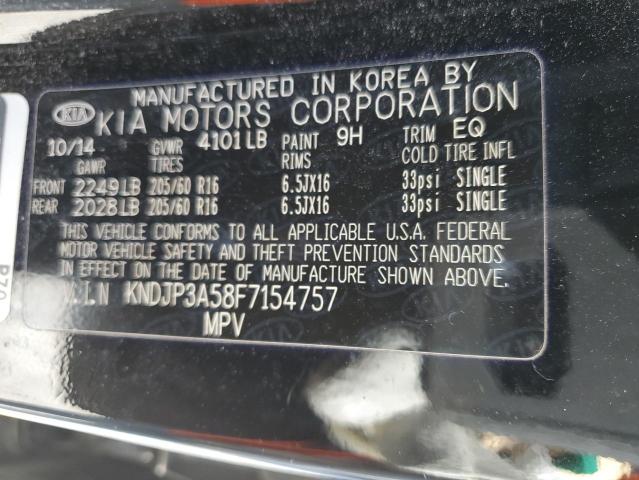 VIN KNDJP3A58F7154757 2015 KIA Soul, + no.12