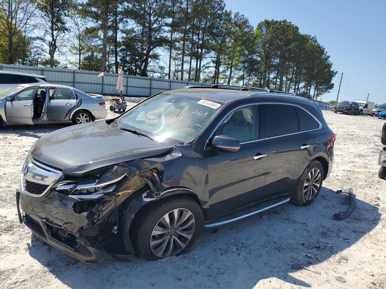 5FRYD3H49GB007703 2016 Acura Mdx Technology