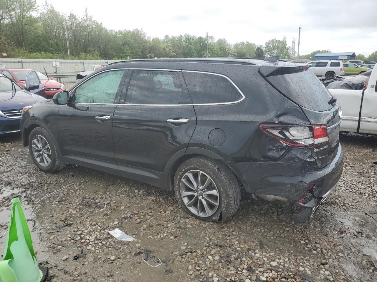 KM8SM4HFXHU216435 2017 Hyundai Santa Fe Se