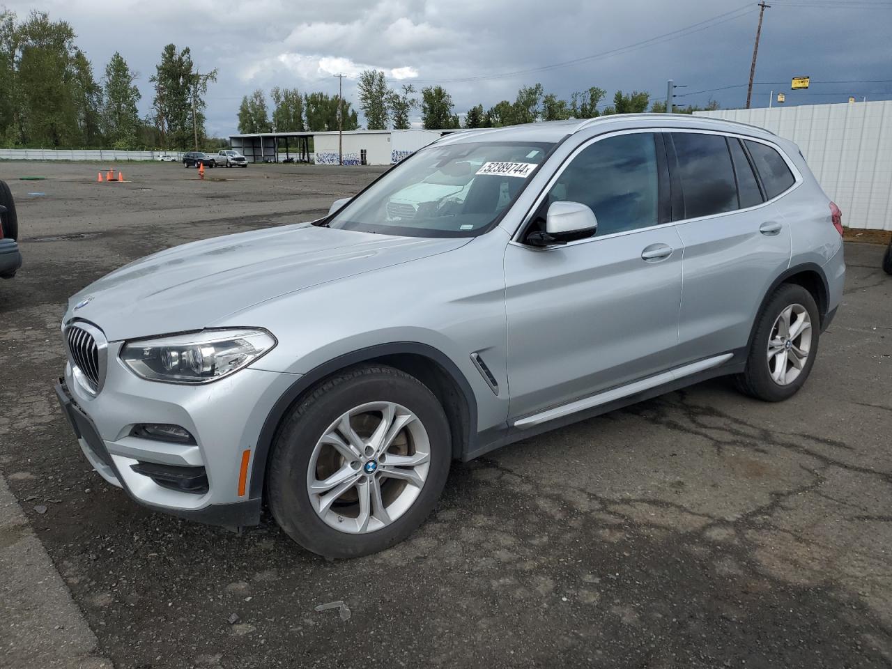 Lot #2970076399 2020 BMW X3 SDRIVE3