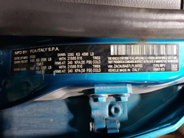 2020 JEEP RENEGADE S - ZACNJBAB7LPL89763