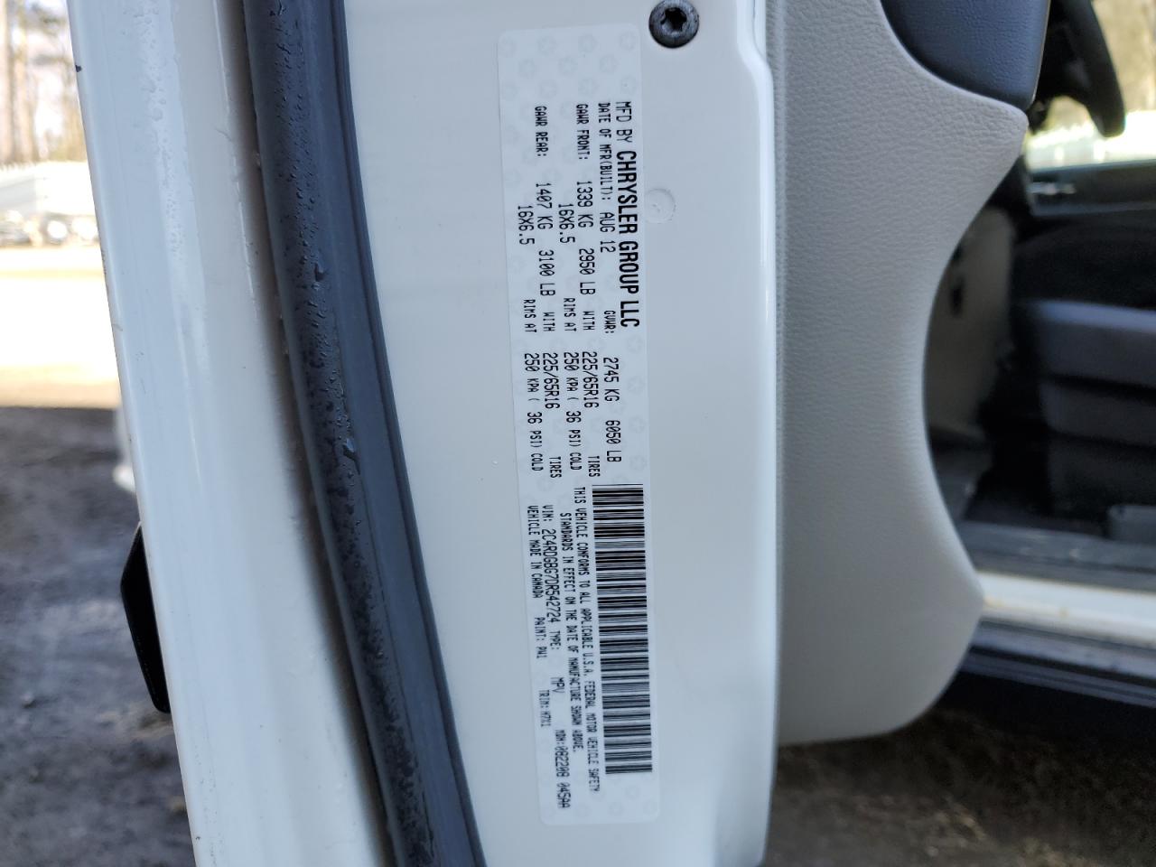 DODGE GRAND CARAVAN SE