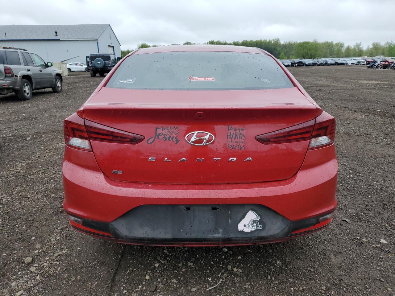 2019 Hyundai Elantra Se vin: KMHD74LF8KU778879