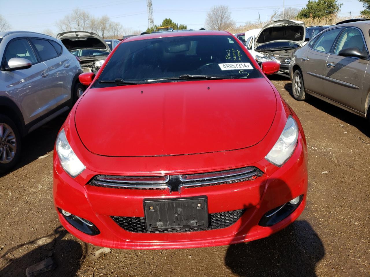 1C3CDFCH5DD261133 2013 Dodge Dart Limited