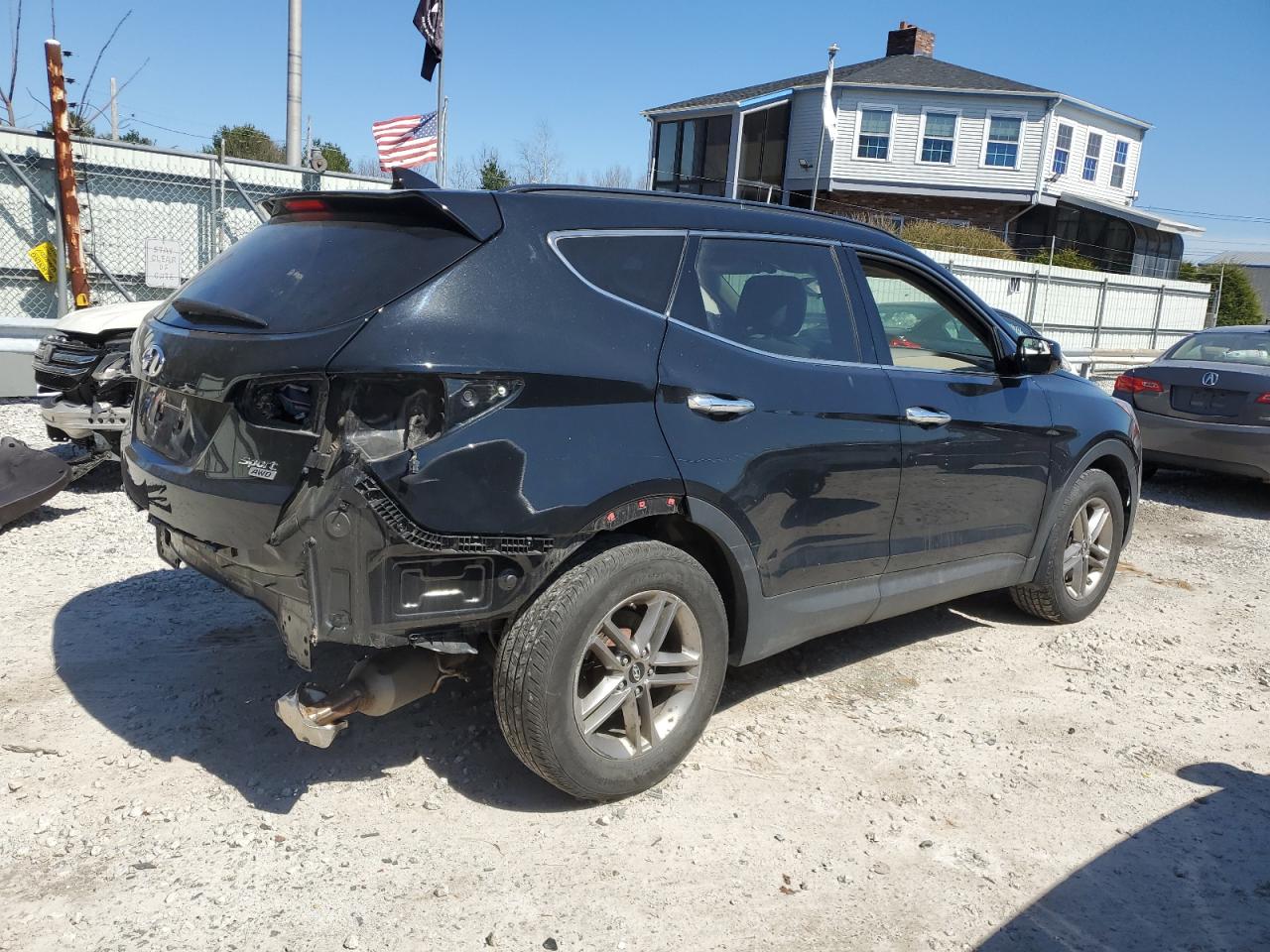 5NMZUDLBXHH036421 2017 Hyundai Santa Fe Sport