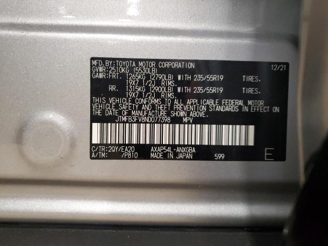 2022 TOYOTA RAV4 PRIME - JTMFB3FV8ND077398