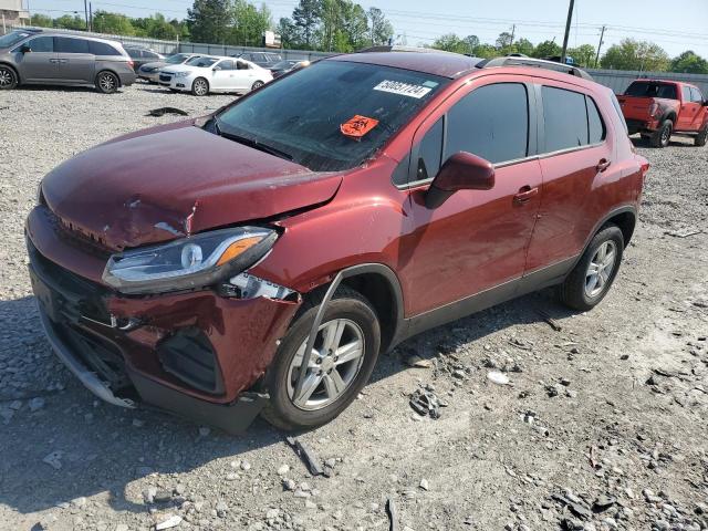  CHEVROLET TRAX 2021 Красный